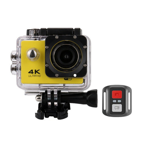 4K waterproof action camera + RF Remote And Accessories