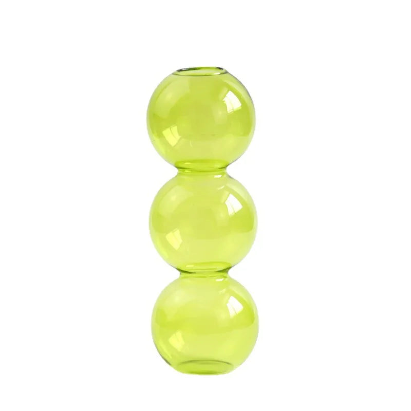 Nordic Glass Vase Modern Home Decor
