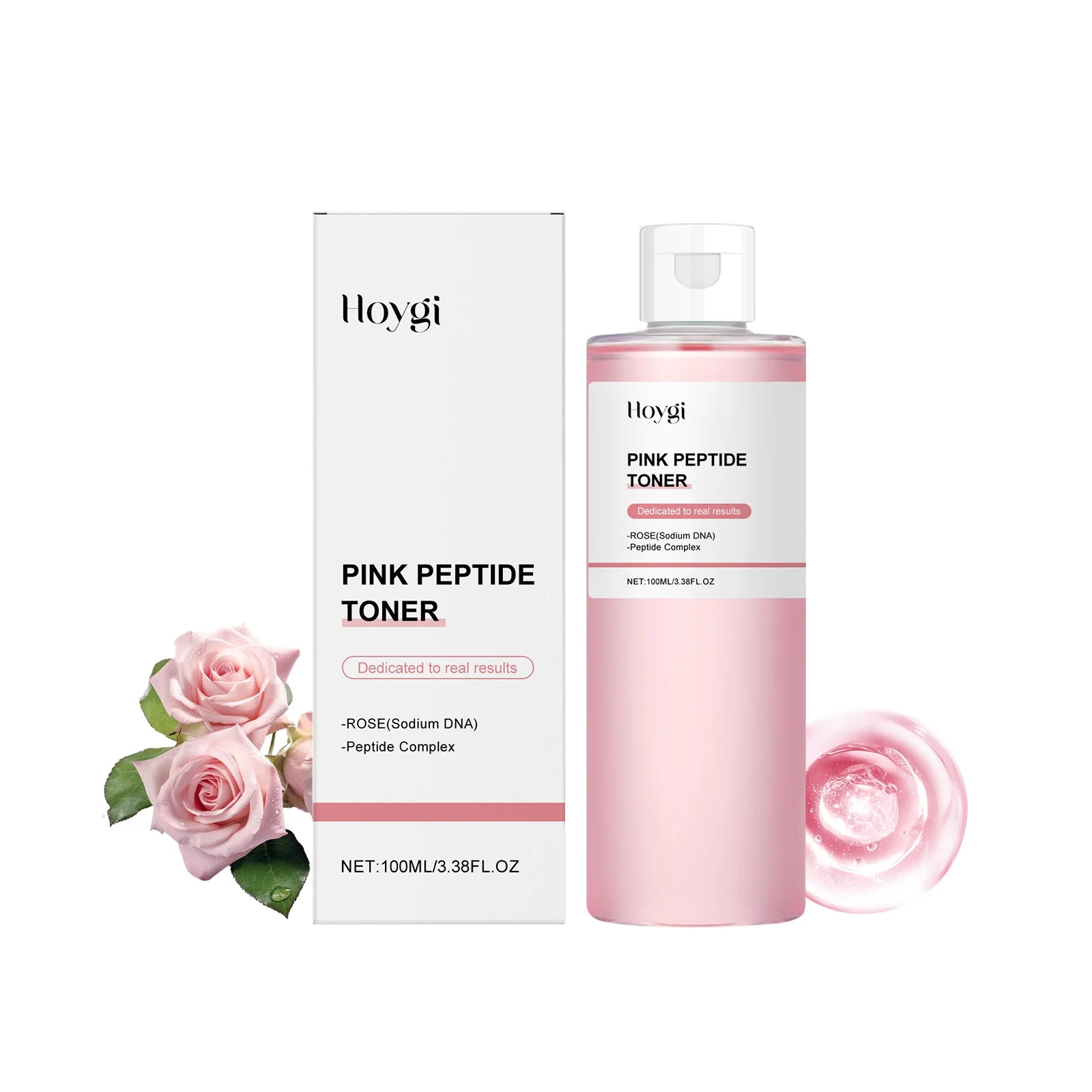 Rose Moisturizing Toner Cleanses, Moisturizes, Hydrates, Refines Pores, and Nourishes Skin Facial Toner