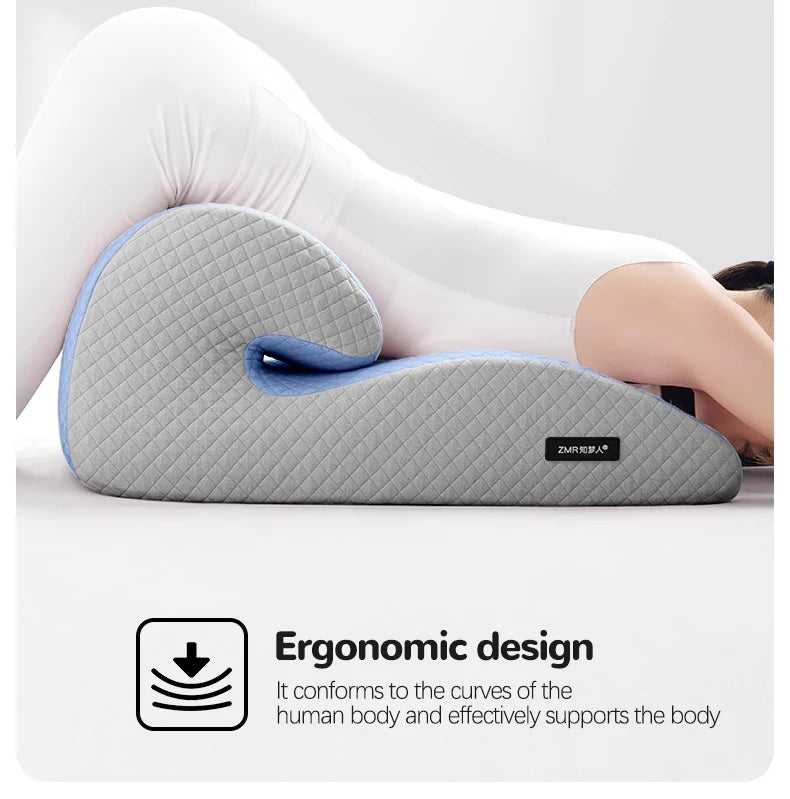 Ergonomic Pillow, Supports Posture in Any Position Cervical Traction Pillows Body Relaxation Anti Snoring, Ideal for Massage