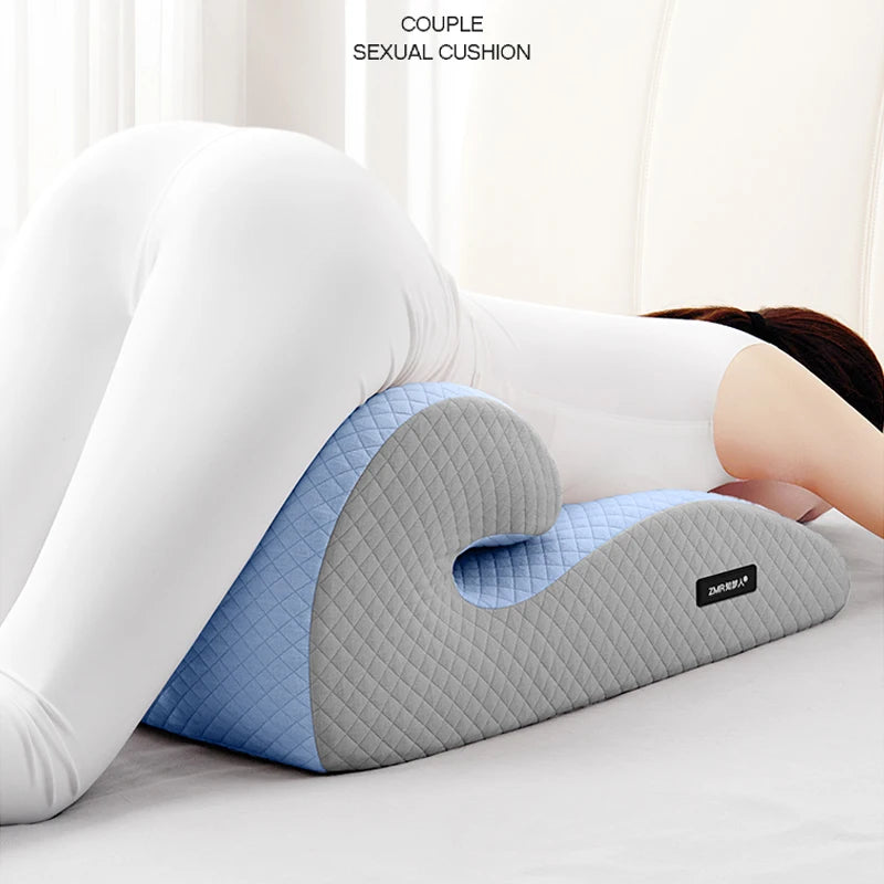 Ergonomic Pillow, Supports Posture in Any Position Cervical Traction Pillows Body Relaxation Anti Snoring, Ideal for Massage