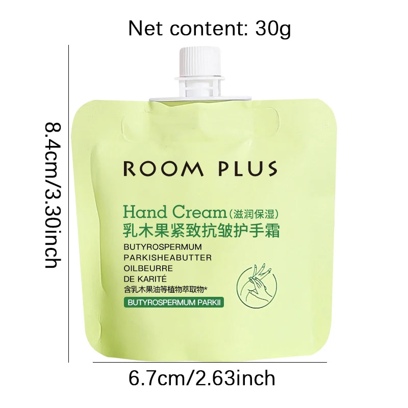 Moisturizing hand cream, natural ingredients, suitable for dry hands, caring for hand skin, autumn and winter hand care
