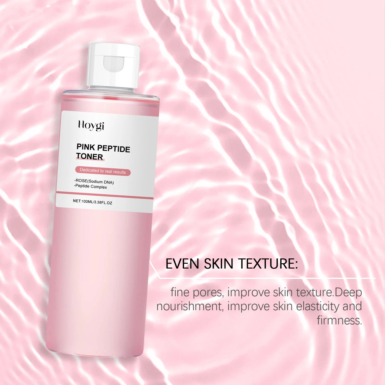 Rose Moisturizing Toner Cleanses, Moisturizes, Hydrates, Refines Pores, and Nourishes Skin Facial Toner