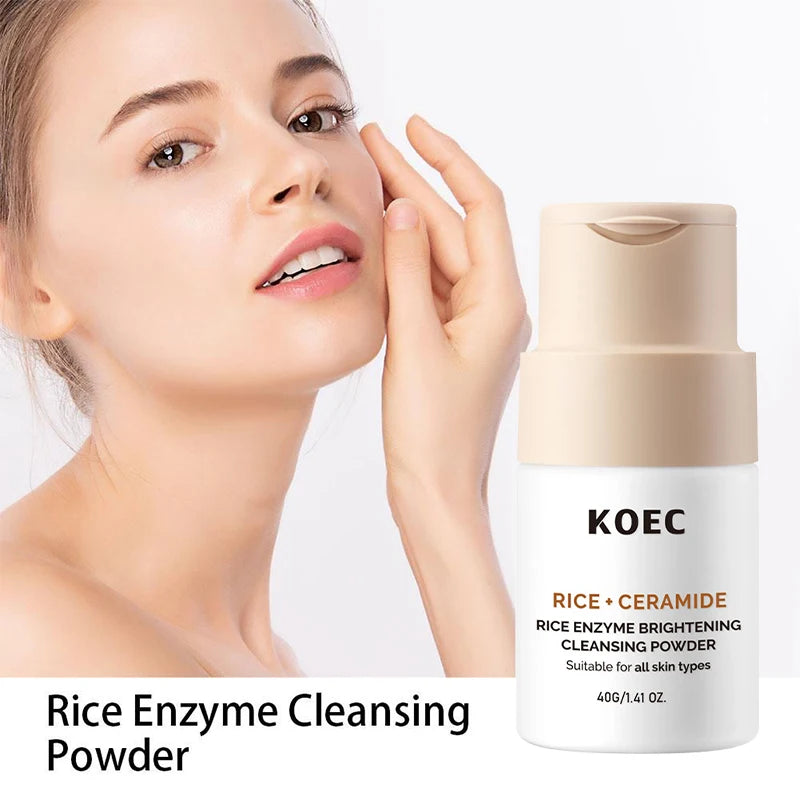Brand Rice Essence Lotion Niacinamide Repair Facial Serum Nourishing Moisturizer Milk Toner Ceramide Deep Clean Cleansing Powder