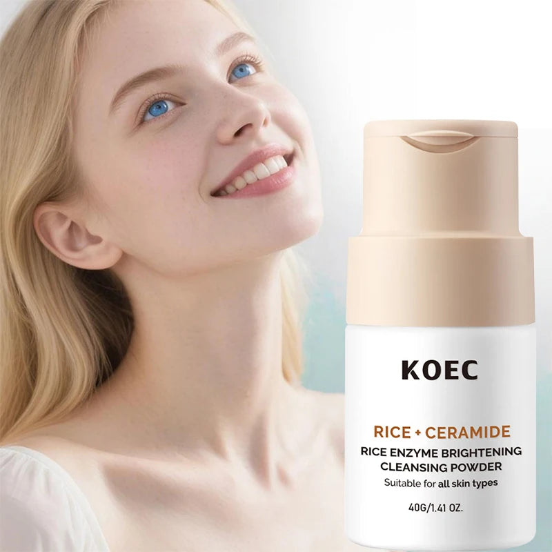 Brand Rice Essence Lotion Niacinamide Repair Facial Serum Nourishing Moisturizer Milk Toner Ceramide Deep Clean Cleansing Powder