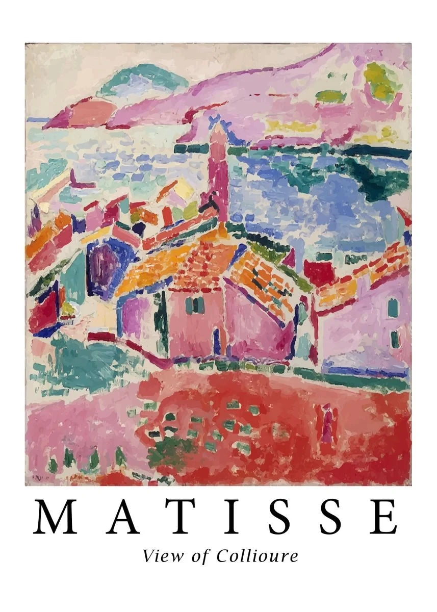 Matisse Poster Nordic Abstract Wall Art Print