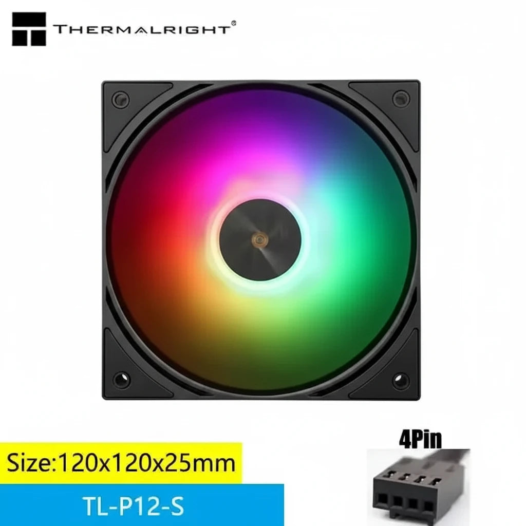 Thermalright TL-P12-S 12cm Cooling Fan 5V 3PIN ARGB pc