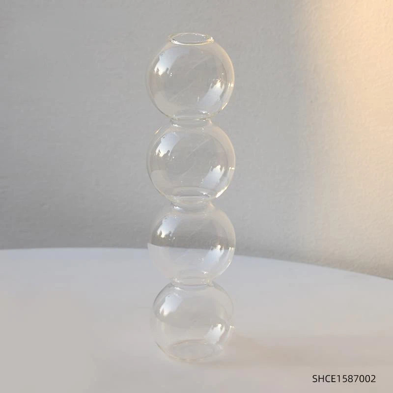 Nordic Glass Vase Modern Home Decor