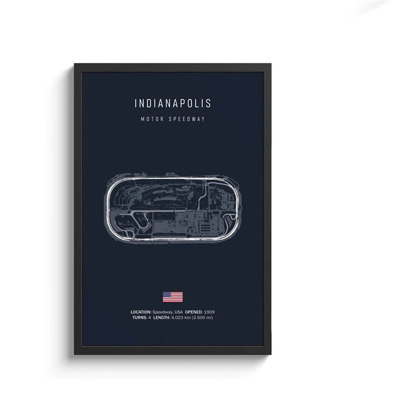 F1 Imola Wall Art Canvas Painting – Nordic Motorsport Poster