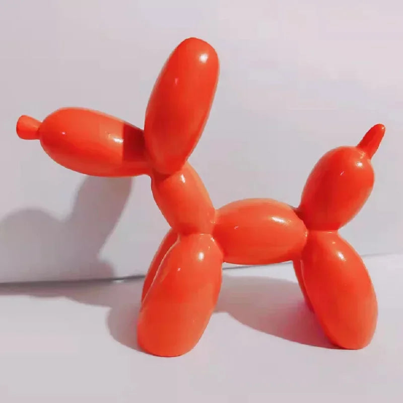 Nordic Dog Figurine Decorative Animal Sculpture