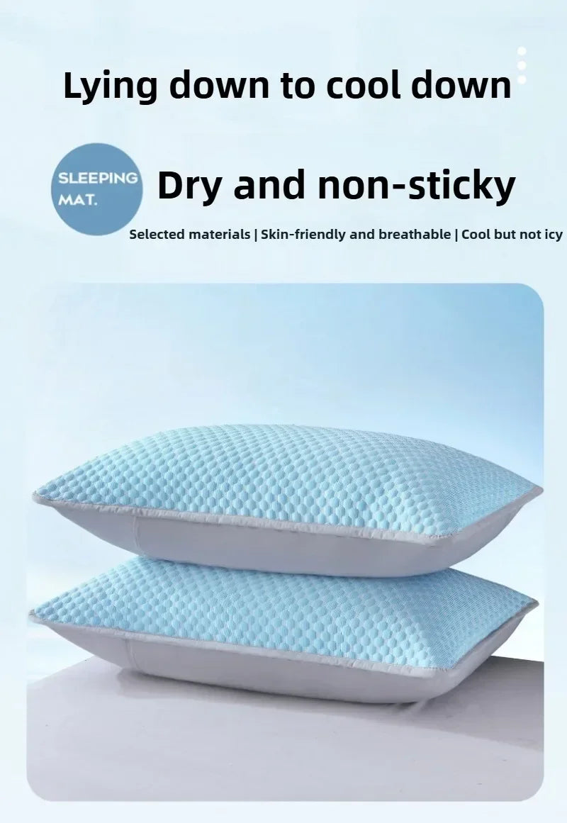 Summer Cooling Pillowcase – Ice Cool Washable Cover 48x74cm