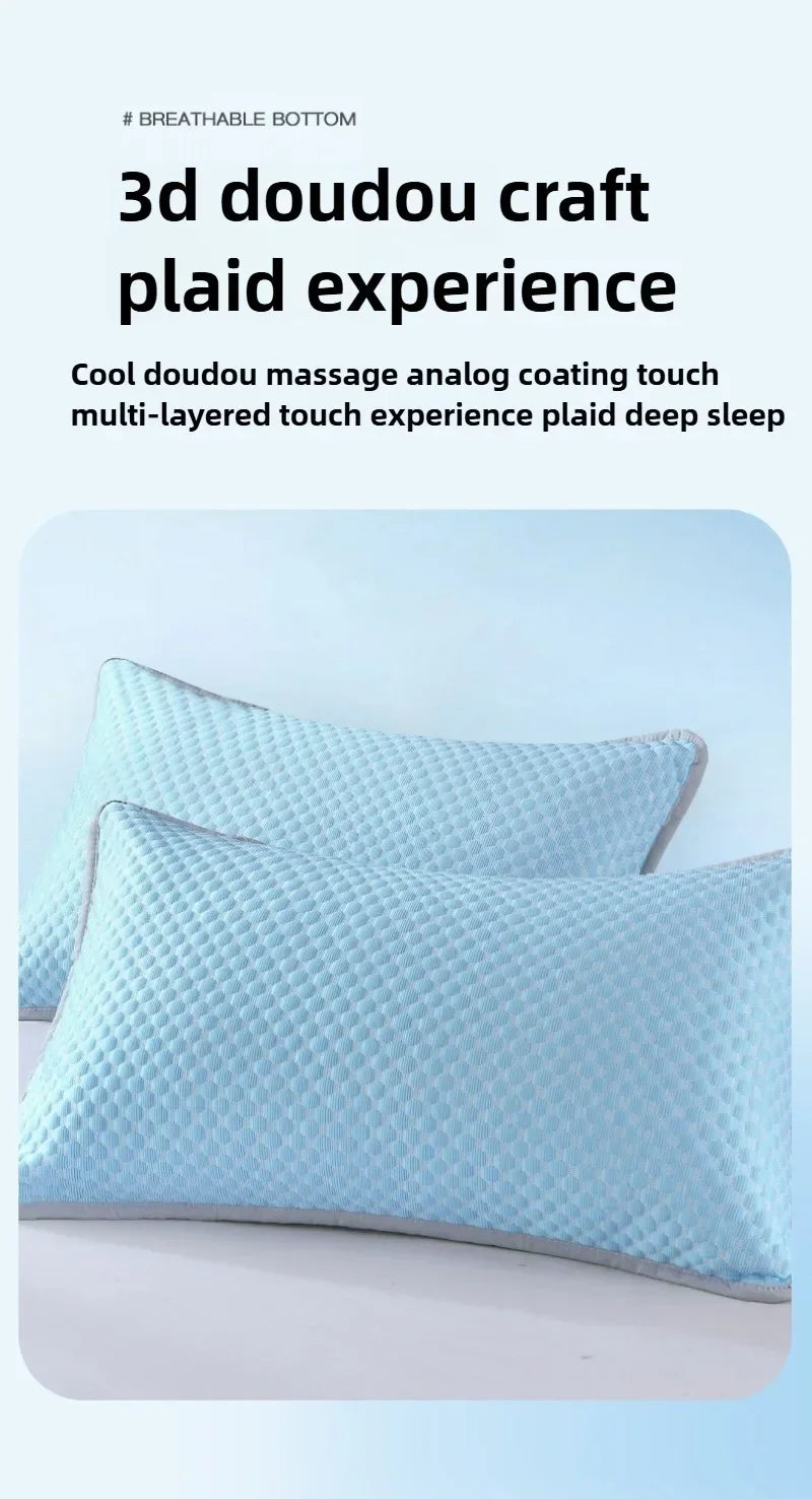 Summer Cooling Pillowcase – Ice Cool Washable Cover 48x74cm