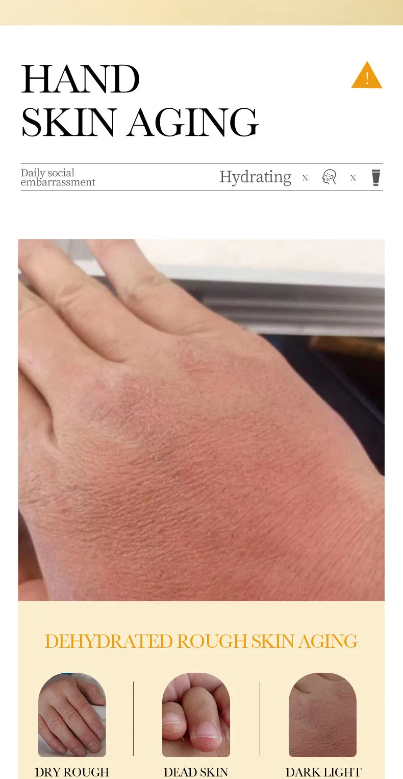 3/5pcs BIOAQUA Honey Hand Cream Moisturizing Whitening Hands Anti-aging Nourishing Hydrating Hands Skin Care Products