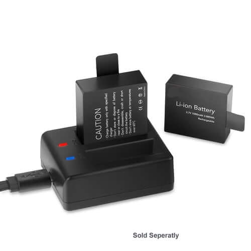 4K waterproof action camera + RF Remote And Accessories