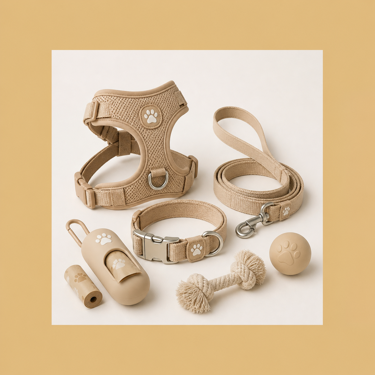 <em>Essential Dog Accessory Set</em>