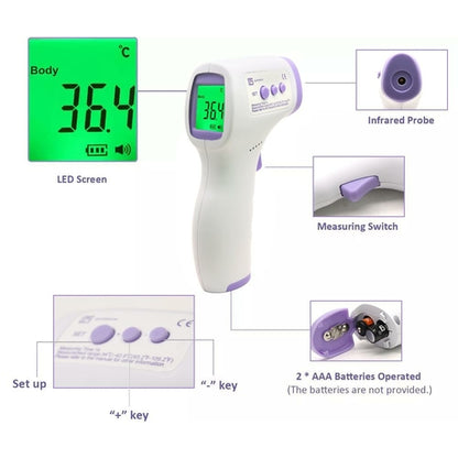 no-contact forehead thermometer