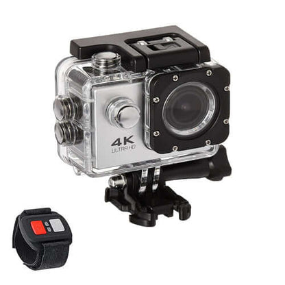 4K waterproof action camera + RF Remote And Accessories