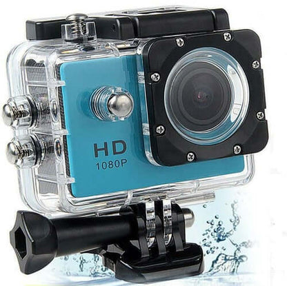 4K waterproof action camera + RF Remote And Accessories