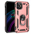 Tech Armor Ring Stand Grip Case with Metal Plate for iPhone 12 Mini Primespot