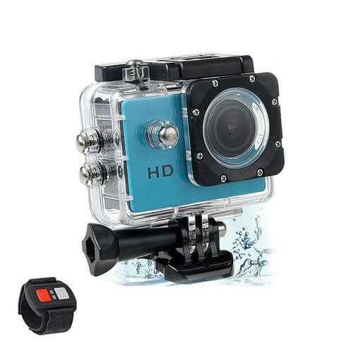 4K waterproof action camera + RF Remote And Accessories