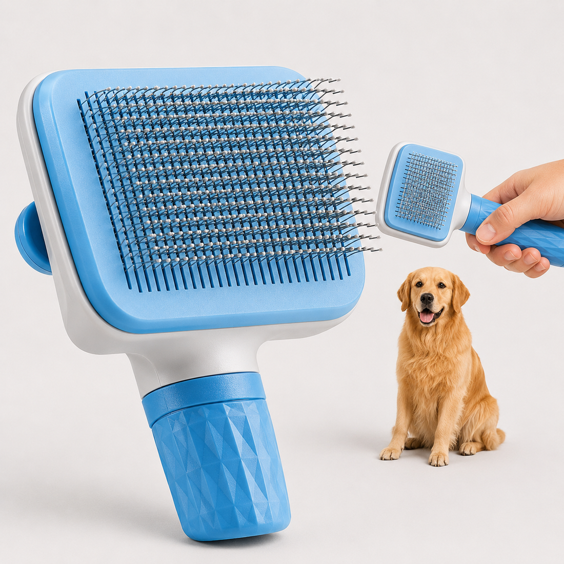Dog Hair Remover Brush Cat Dog Hair Grooming And Care Comb For Long Hair Dog Pet Removes Hairs Cleaning Bath Brush Dog Supplies