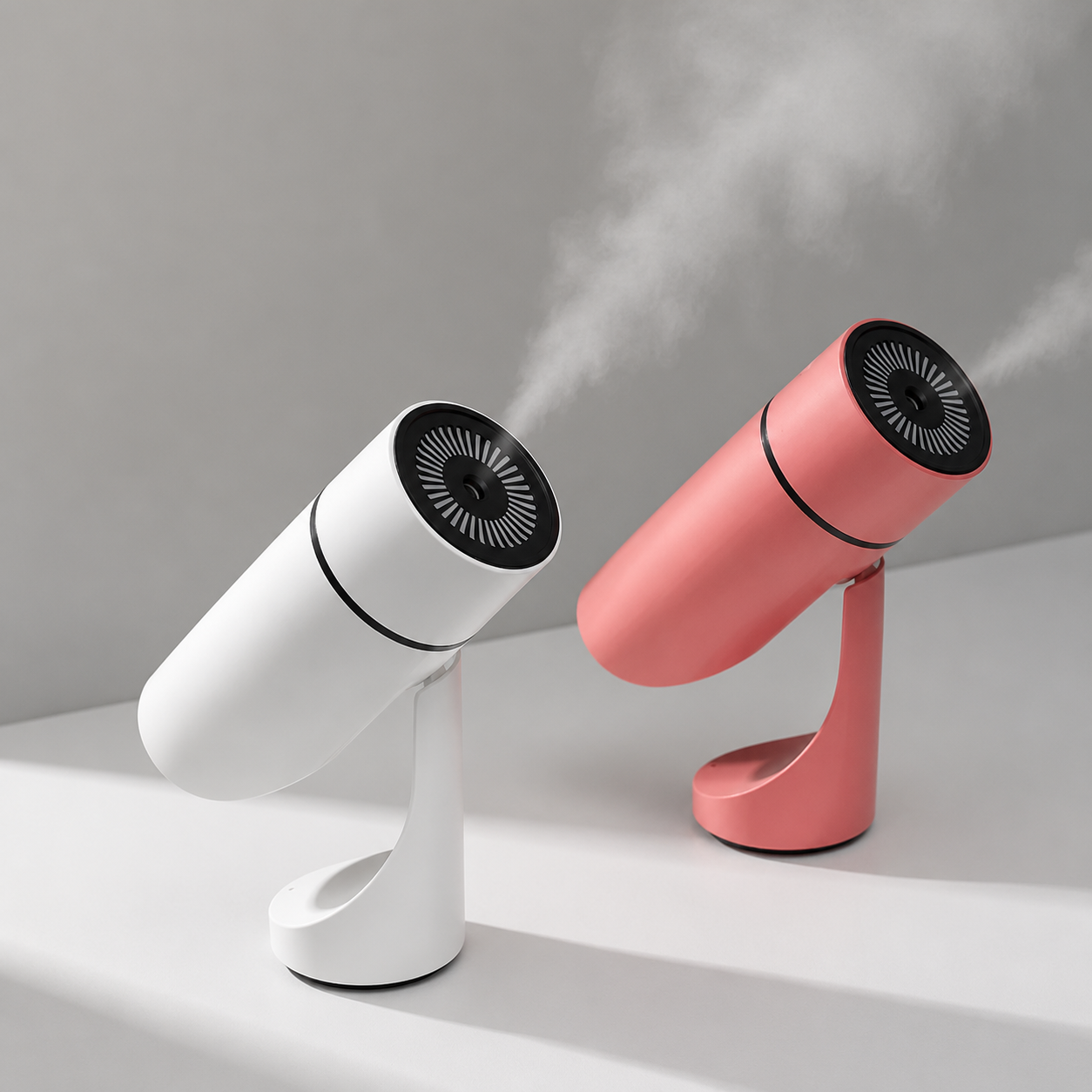 260ML Wireless Air Humidifier USB Aromatherapy Diffuser 1000mAh Rechargeable Battery Ultrasonic Cool Mist Maker Quiet Fogger