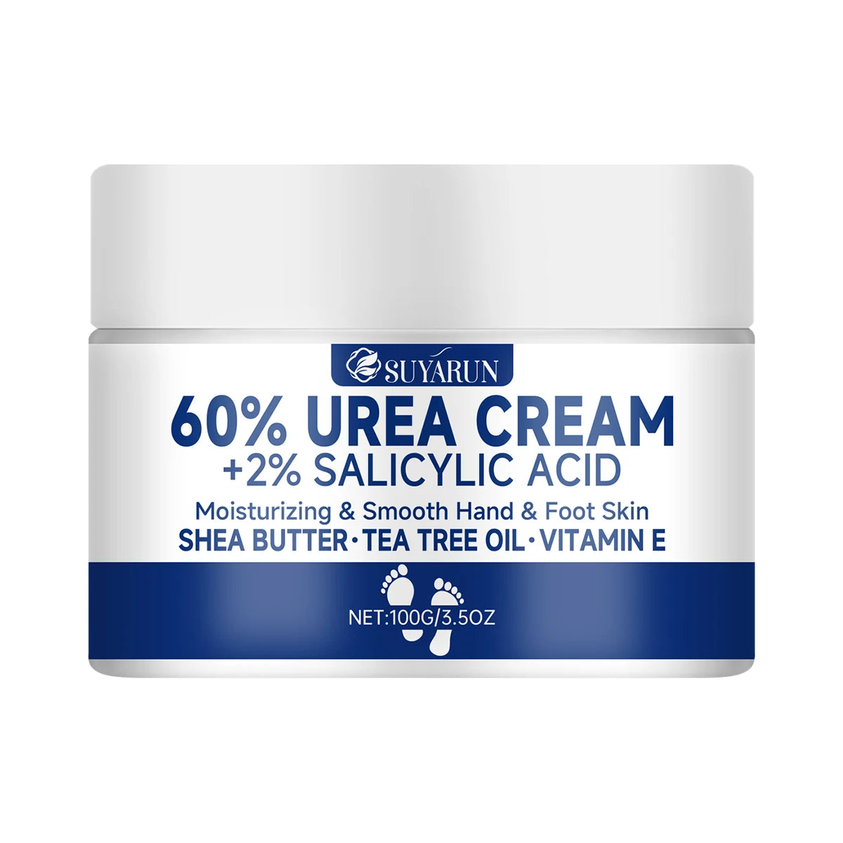 SUYARUN 60 Urea Foot Cream for Cracked Heels &amp; Dry Feet