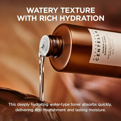 Korean Centella Probio-Cica Essense Toner, Hyaluronic Acid Facial Moisturizing Toner Nourishing Barrier Toner Face Care Products