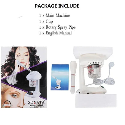 Facial Steamer Spraying Machine Ionic Advanced Ozone Steaming Skin Care for Salon Spa and Home to Face Moisturizing Cleaning