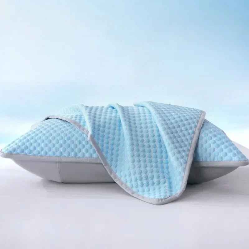 Summer Cooling Pillowcase – Ice Cool Washable Cover 48x74cm