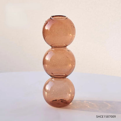 Nordic Glass Vase Modern Home Decor