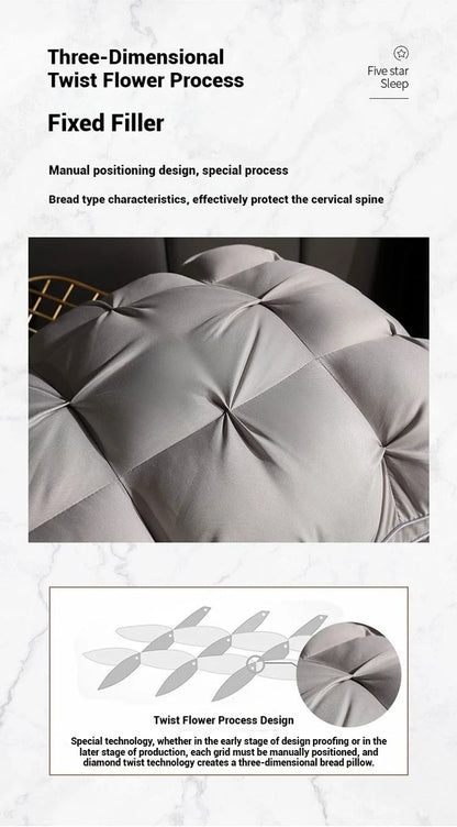 Comfortable Pillows for Sleeping 5-star Hotel Pillow Three