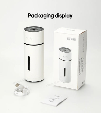 260ML Wireless Air Humidifier USB Aromatherapy Diffuser 1000mAh Rechargeable Battery Ultrasonic Cool Mist Maker Quiet Fogger