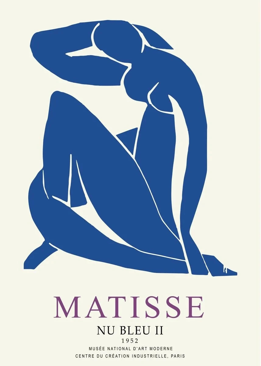 Matisse Poster Nordic Abstract Wall Art Print