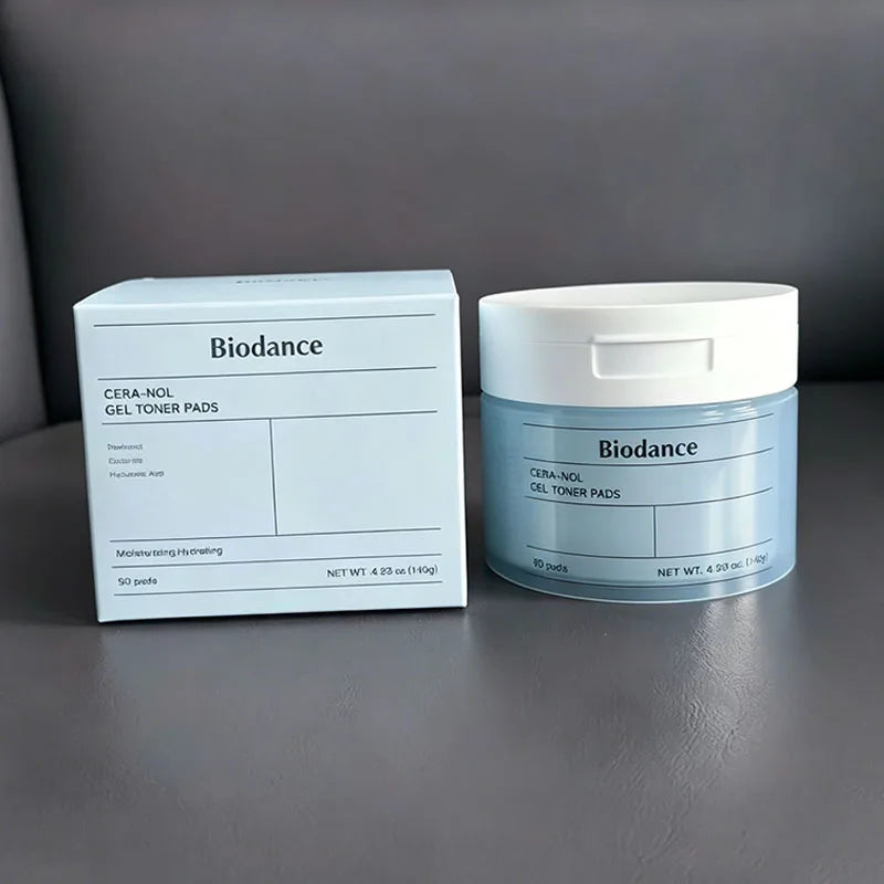 Biodance Collagen Gel Toner Pads – Hyaluronic Acid &amp; Niacinamide Moisturizing Skincare with CERA-NOL for Smooth, Bright Skin