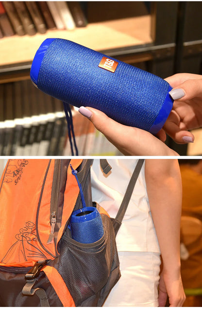 Bluetooth Speaker T&amp;G TG117 Portable TWS Sound Box Waterproof Loudspeaker Outdoor Stereo Surround Speakers Support TF FM Radio