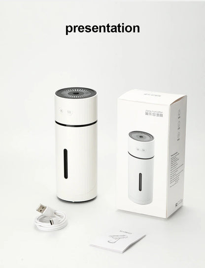 260ML Wireless Air Humidifier USB Aromatherapy Diffuser 1000mAh Rechargeable Battery Ultrasonic Cool Mist Maker Quiet Fogger
