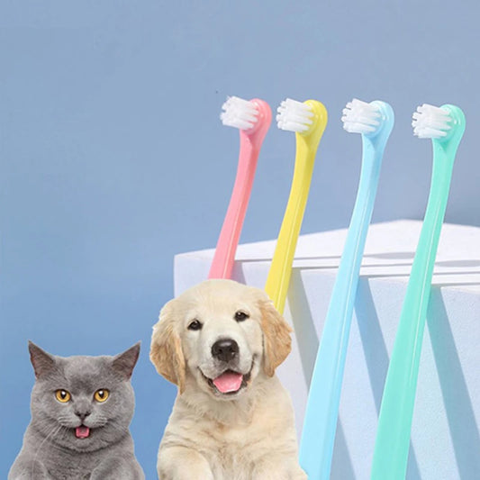 Dog Toothbrush Dog Teeth Cleaning Small Head Brush f