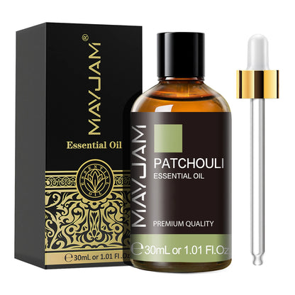 MAYJAM 1PCS 30ML Aromatherapy Essential Oil Lavender Vanilla Jasmine Eucalyptus Peppermint Aroma Oil for Diffuser Candle Soap
