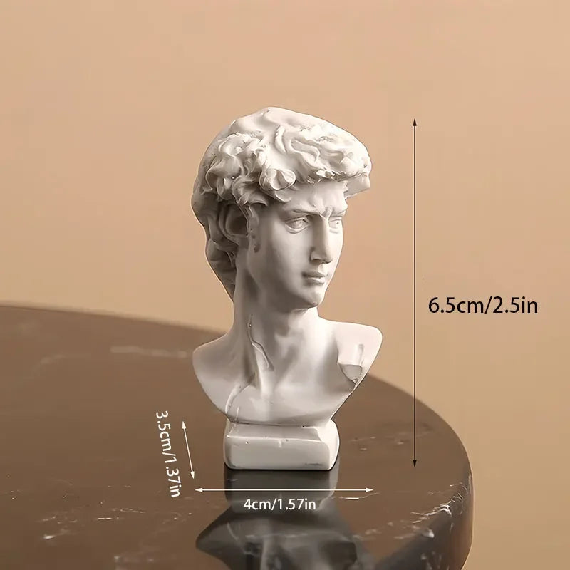 Apollo Bust Sculpture Mythology Home Decor