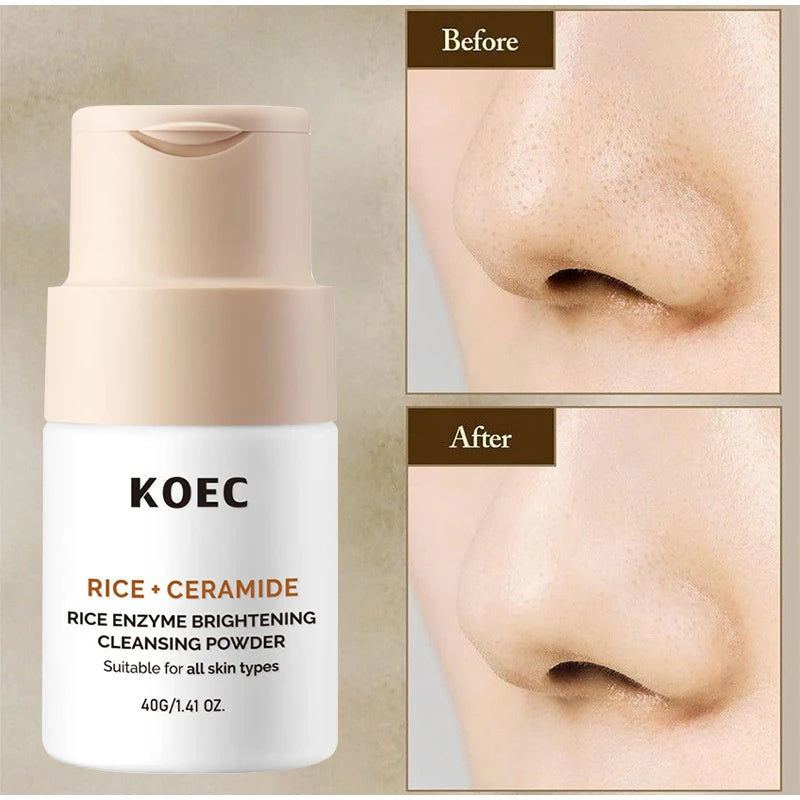 Brand Rice Essence Lotion Niacinamide Repair Facial Serum Nourishing Moisturizer Milk Toner Ceramide Deep Clean Cleansing Powder