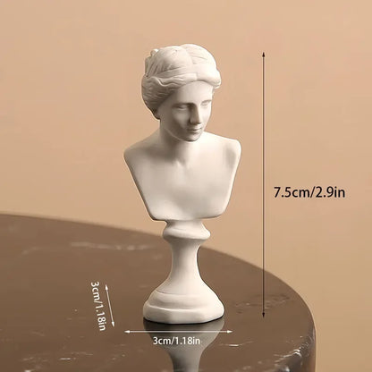 Apollo Bust Sculpture Mythology Home Decor