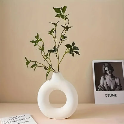 Decorative Donut Vase for Modern Nordic Home Decor
