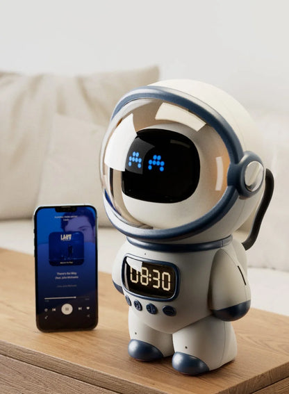 Ai Chat Robot 6 Ai Models Wifi Bluetooth Dual Mode Desktop Companion Night Light Clock Alarm Intelligent Office Assistance