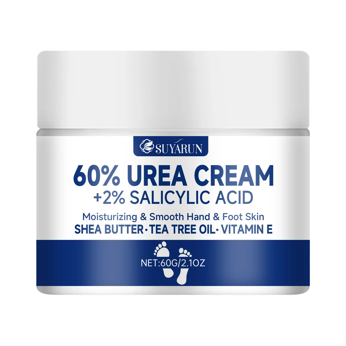 SUYARUN 60 Urea Foot Cream for Cracked Heels &amp; Dry Feet