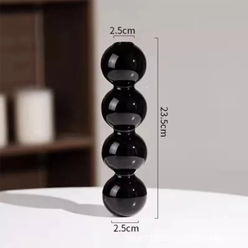 Nordic Glass Vase Modern Home Decor