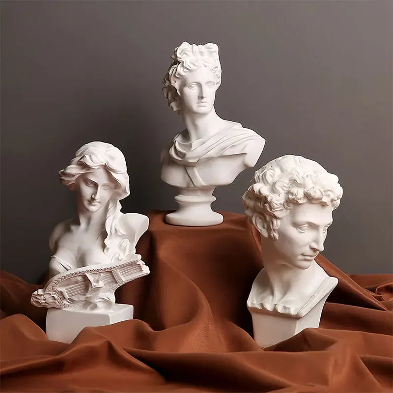 Apollo Bust Sculpture Mythology Home Decor