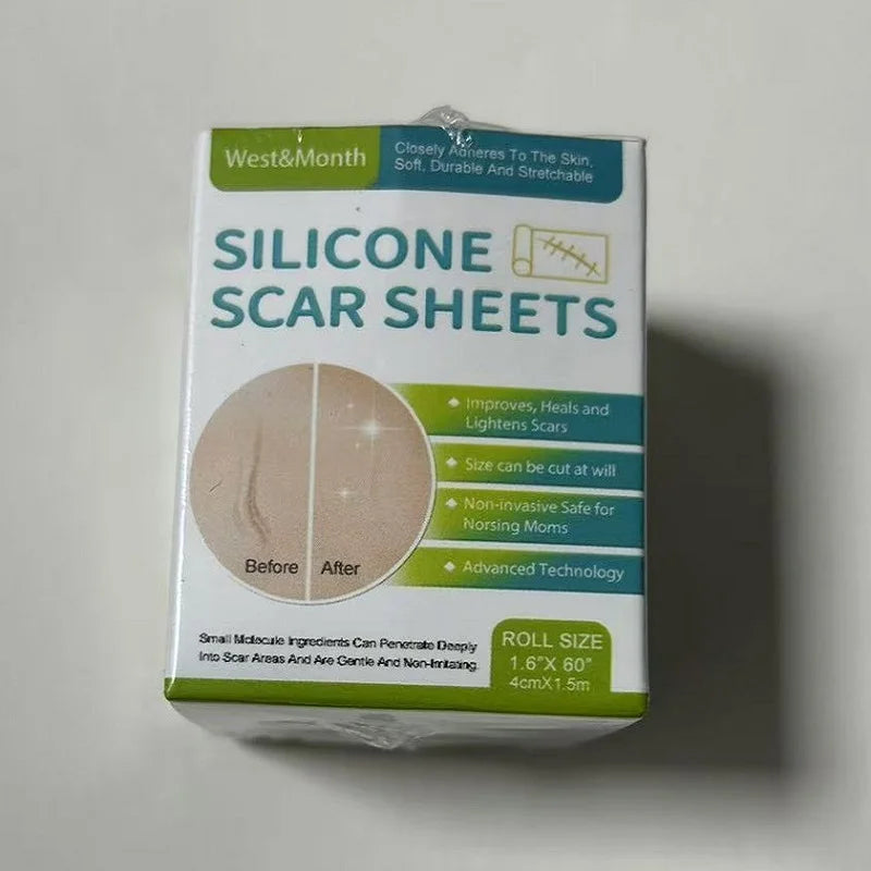 Silicone Scar Sheets Roll for Surgical &amp; Acne Scars