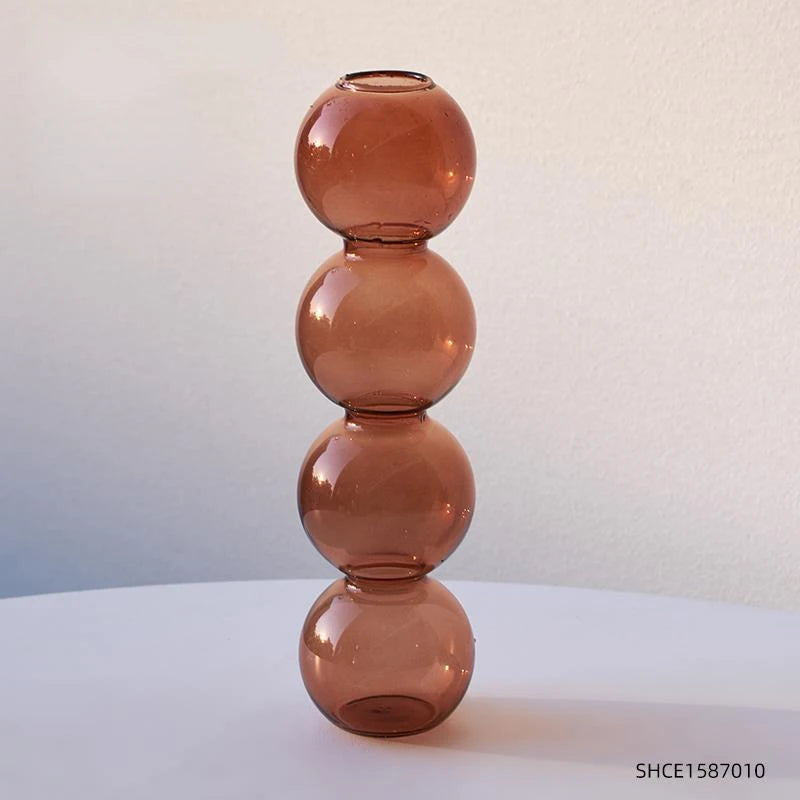Nordic Glass Vase Modern Home Decor