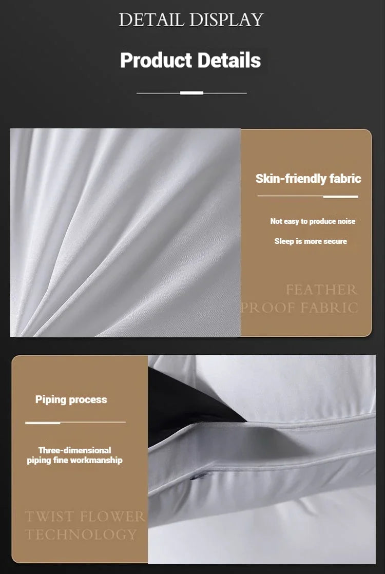 Comfortable Pillows for Sleeping 5-star Hotel Pillow Three